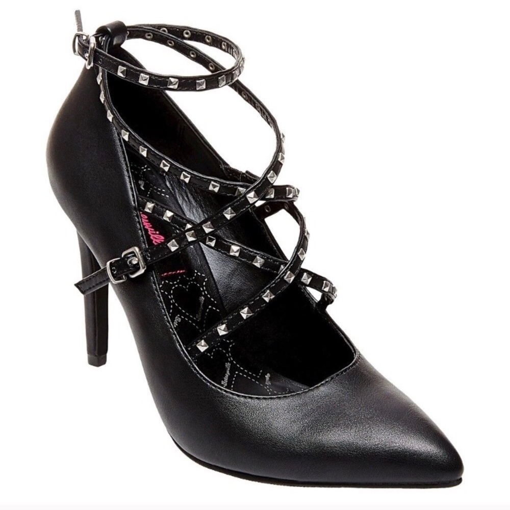 Brand New Ankle black heels